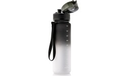 Sportowa butelka na wodę Meteor, 500 ml - Czarny/biały