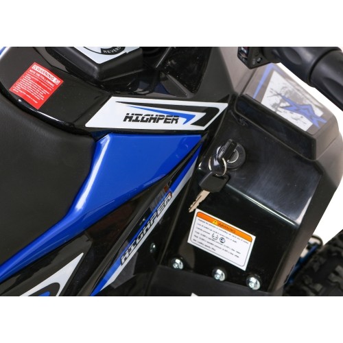 Quad E-STAR niebieski