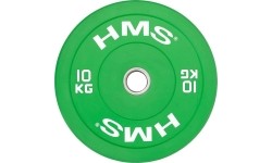 Olimpijski talerz obciążeniowy CBR Bumper HMS - 10 kg
