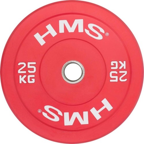 Olimpijski talerz obciążeniowy CBR Bumper HMS - 25 kg