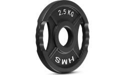 Talerz obciążeniowy żeliwny HMS TOD 51 mm olimpijski do treningu siłowego - 2,5kg