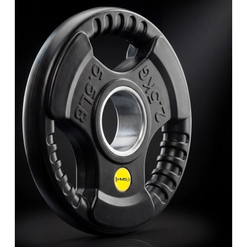 Talerz obciążeniowy żeliwny HMS TOD 51 mm olimpijski do treningu siłowego - 2,5kg