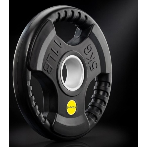 Talerz obciążeniowy żeliwny HMS TOD 51 mm olimpijski do treningu siłowego - 5 kg