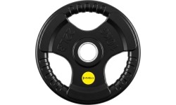 Talerz obciążeniowy żeliwny HMS TOD 51 mm olimpijski do treningu siłowego - 10 kg