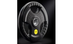 Talerz obciążeniowy żeliwny HMS TOD 51 mm olimpijski do treningu siłowego - 10 kg
