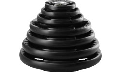 Talerz obciążeniowy żeliwny HMS TOD 51 mm olimpijski do treningu siłowego - 10 kg