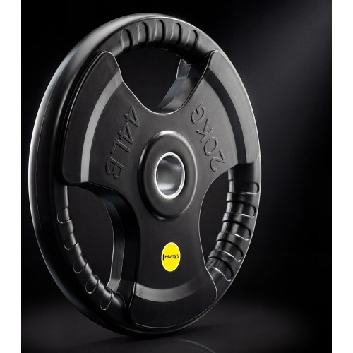 Talerz obciążeniowy żeliwny HMS TOD 51 mm olimpijski do treningu siłowego - 20 kg