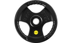 Talerz obciążeniowy żeliwny HMS TOD 51 mm olimpijski do treningu siłowego - 25 kg