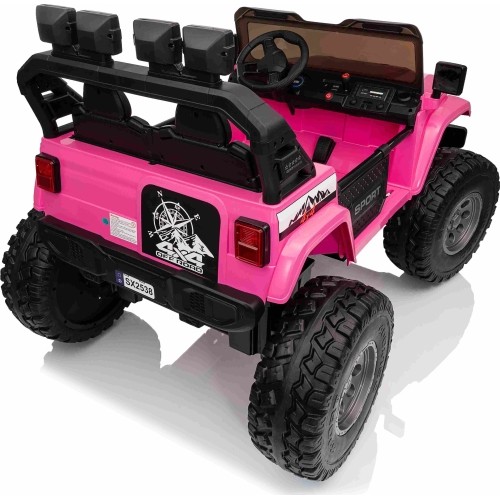 Pojazd elektryczny dla dzieci Extreme Sport 4x4, różowy