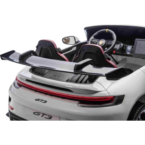 Pojazd elektryczny Porsche 911 GT3 White MP4