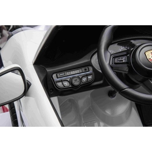 Pojazd elektryczny Porsche 911 GT3 White MP4