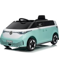 Pojazd elektryczny Volkswagen ID BUZZ, niebieski