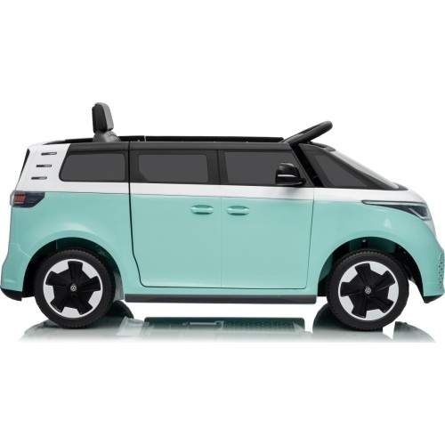 Pojazd elektryczny Volkswagen ID BUZZ, niebieski