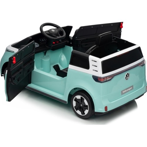 Pojazd elektryczny Volkswagen ID BUZZ, niebieski