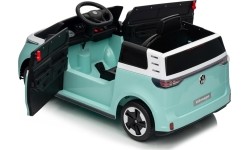 Pojazd elektryczny Volkswagen ID BUZZ, niebieski