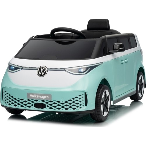 Pojazd elektryczny Volkswagen ID BUZZ, niebieski