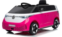 Różowy pojazd Volkswagen ID BUZZ
