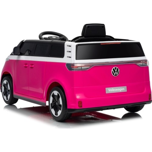 Różowy pojazd Volkswagen ID BUZZ