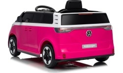 Różowy pojazd Volkswagen ID BUZZ