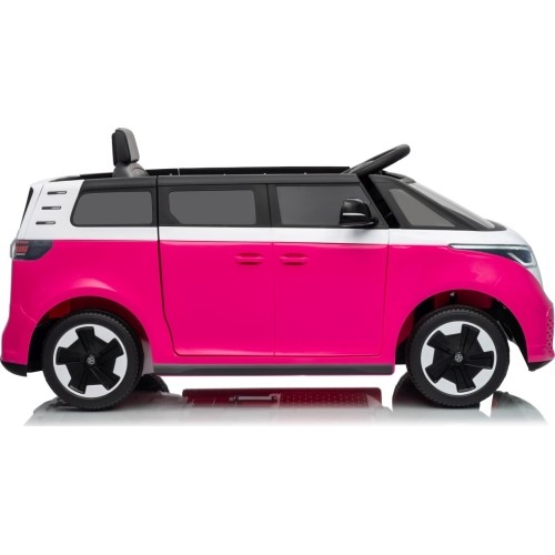 Różowy pojazd Volkswagen ID BUZZ