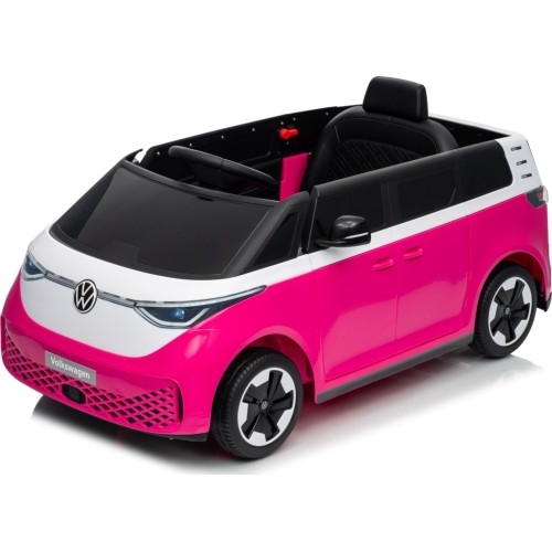 Różowy pojazd Volkswagen ID BUZZ