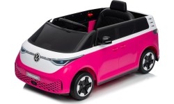 Różowy pojazd Volkswagen ID BUZZ
