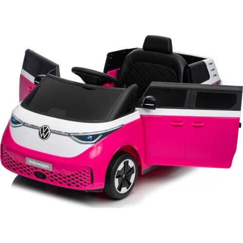 Różowy pojazd Volkswagen ID BUZZ
