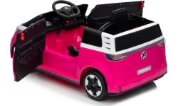 Różowy pojazd Volkswagen ID BUZZ