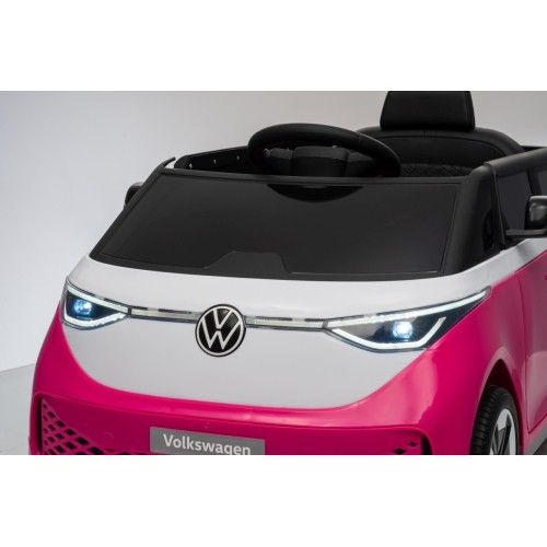 Różowy pojazd Volkswagen ID BUZZ