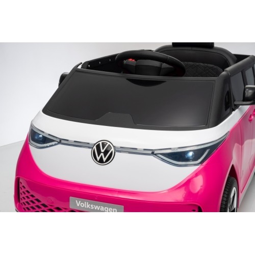 Różowy pojazd Volkswagen ID BUZZ