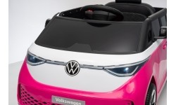 Różowy pojazd Volkswagen ID BUZZ