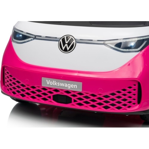 Różowy pojazd Volkswagen ID BUZZ
