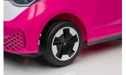 Różowy pojazd Volkswagen ID BUZZ