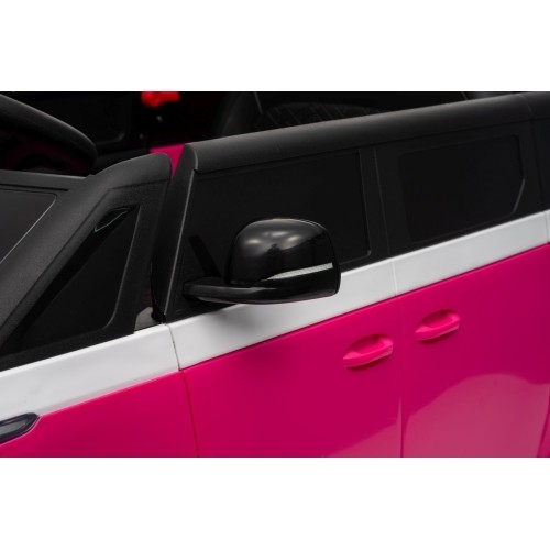 Różowy pojazd Volkswagen ID BUZZ