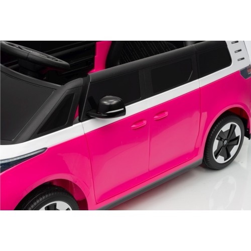 Różowy pojazd Volkswagen ID BUZZ