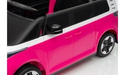 Różowy pojazd Volkswagen ID BUZZ