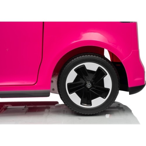 Różowy pojazd Volkswagen ID BUZZ