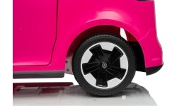 Różowy pojazd Volkswagen ID BUZZ
