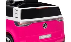 Różowy pojazd Volkswagen ID BUZZ
