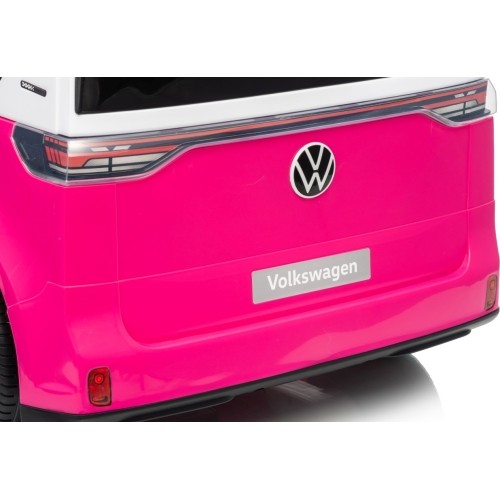 Różowy pojazd Volkswagen ID BUZZ