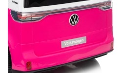 Różowy pojazd Volkswagen ID BUZZ
