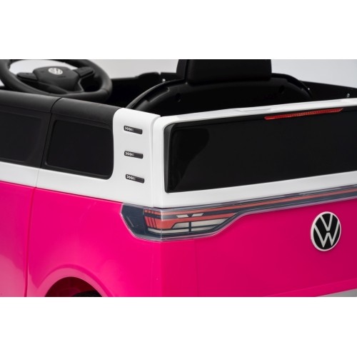 Różowy pojazd Volkswagen ID BUZZ