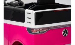 Różowy pojazd Volkswagen ID BUZZ