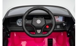 Różowy pojazd Volkswagen ID BUZZ