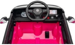 Różowy pojazd Volkswagen ID BUZZ