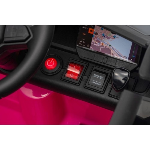 Różowy pojazd Volkswagen ID BUZZ