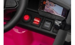 Różowy pojazd Volkswagen ID BUZZ