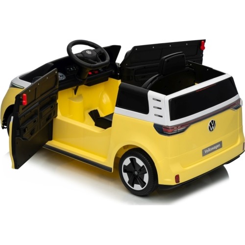 Pojazd elektryczny Volkswagen ID. Buzz, żółty