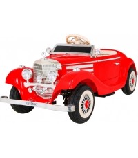 Pojazd elektryczny dla dzieci Mercedes Benz Retro Type 540A, czerwony