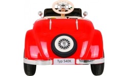 Pojazd elektryczny dla dzieci Mercedes Benz Retro Type 540A, czerwony